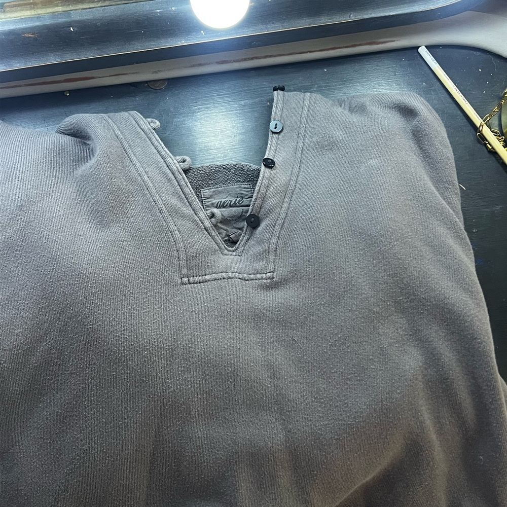 Aerie Charcoal Knit Cardigan
